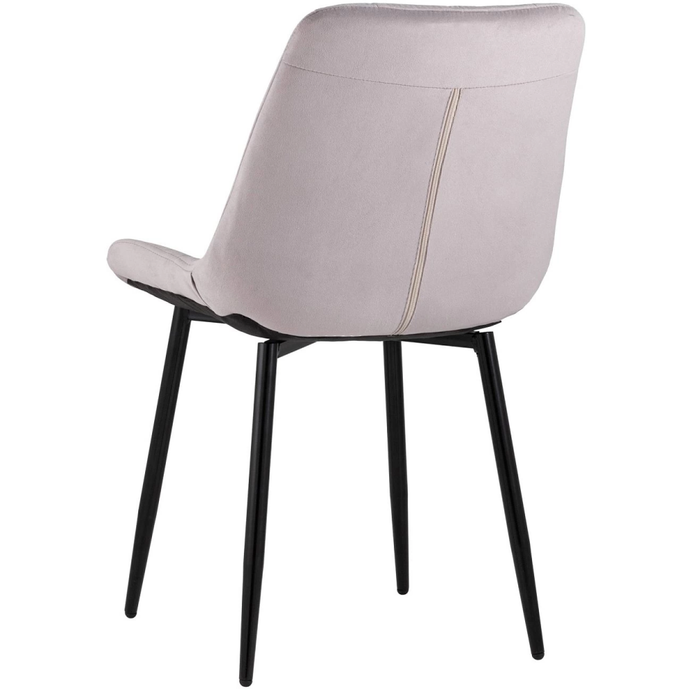 CHAIR WITH SOFT SEAT AND BACKREST