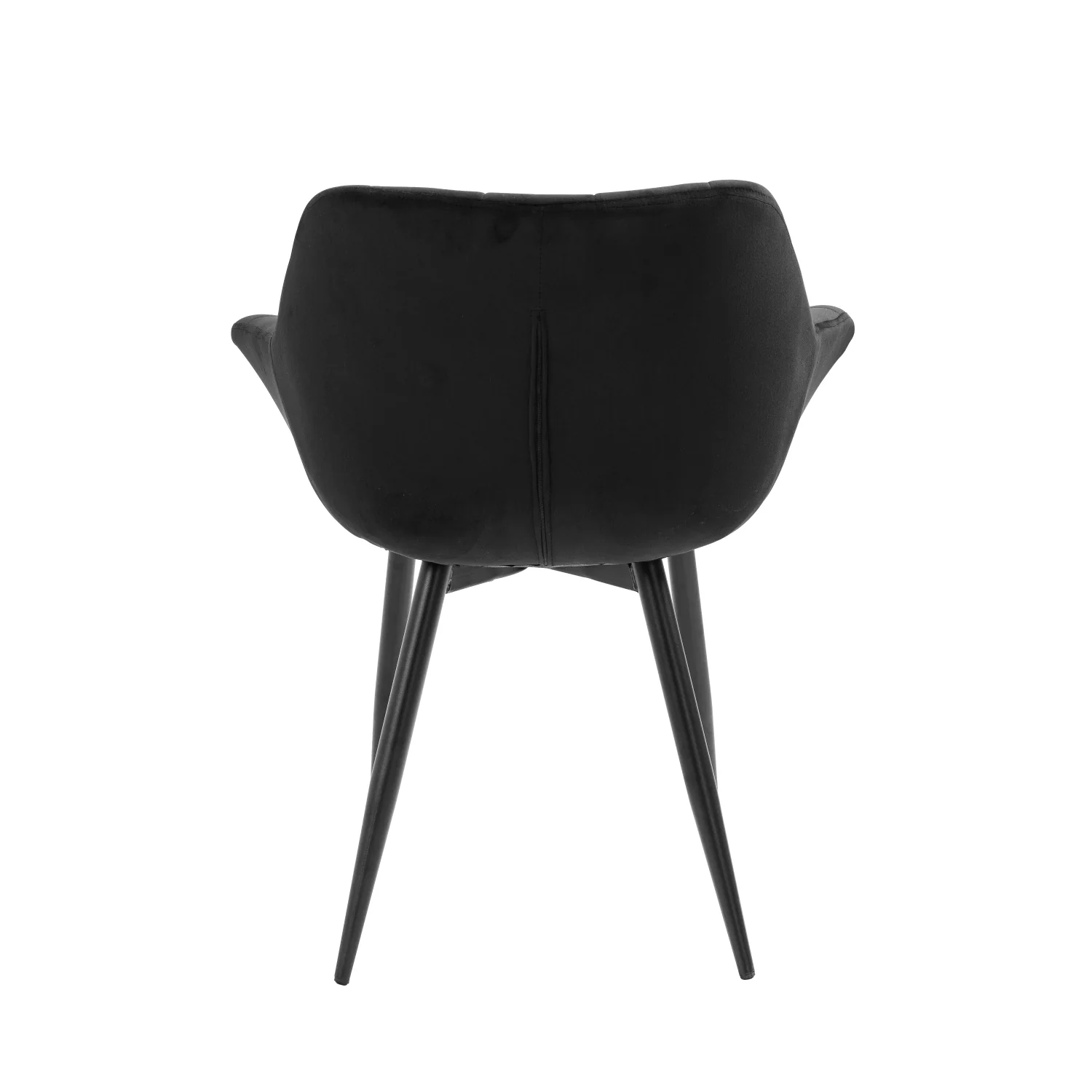 Nordic modern dinning room velvet leather upholstered fabric dining chair with metal leg