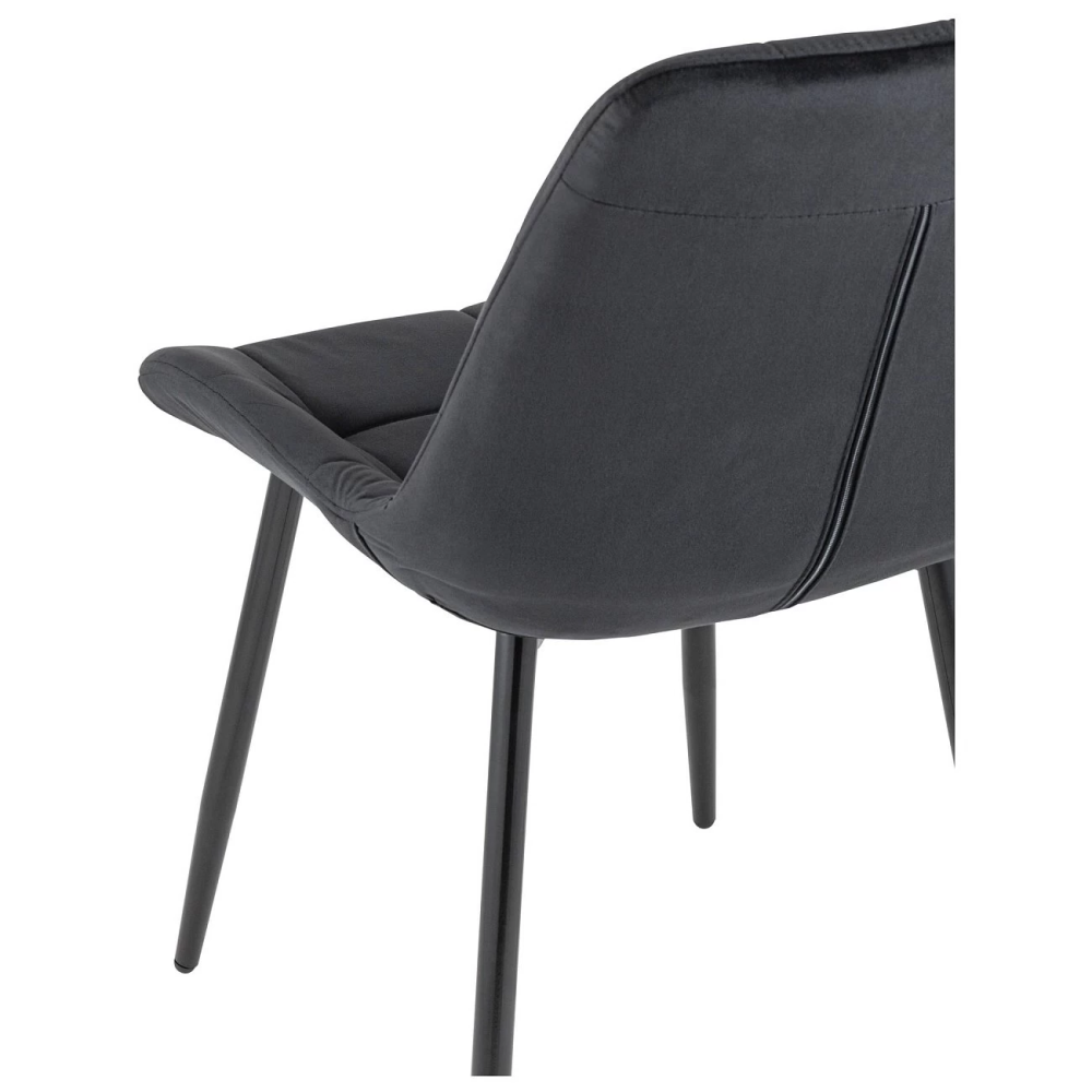 CHAIR WITH SOFT SEAT AND BACKREST