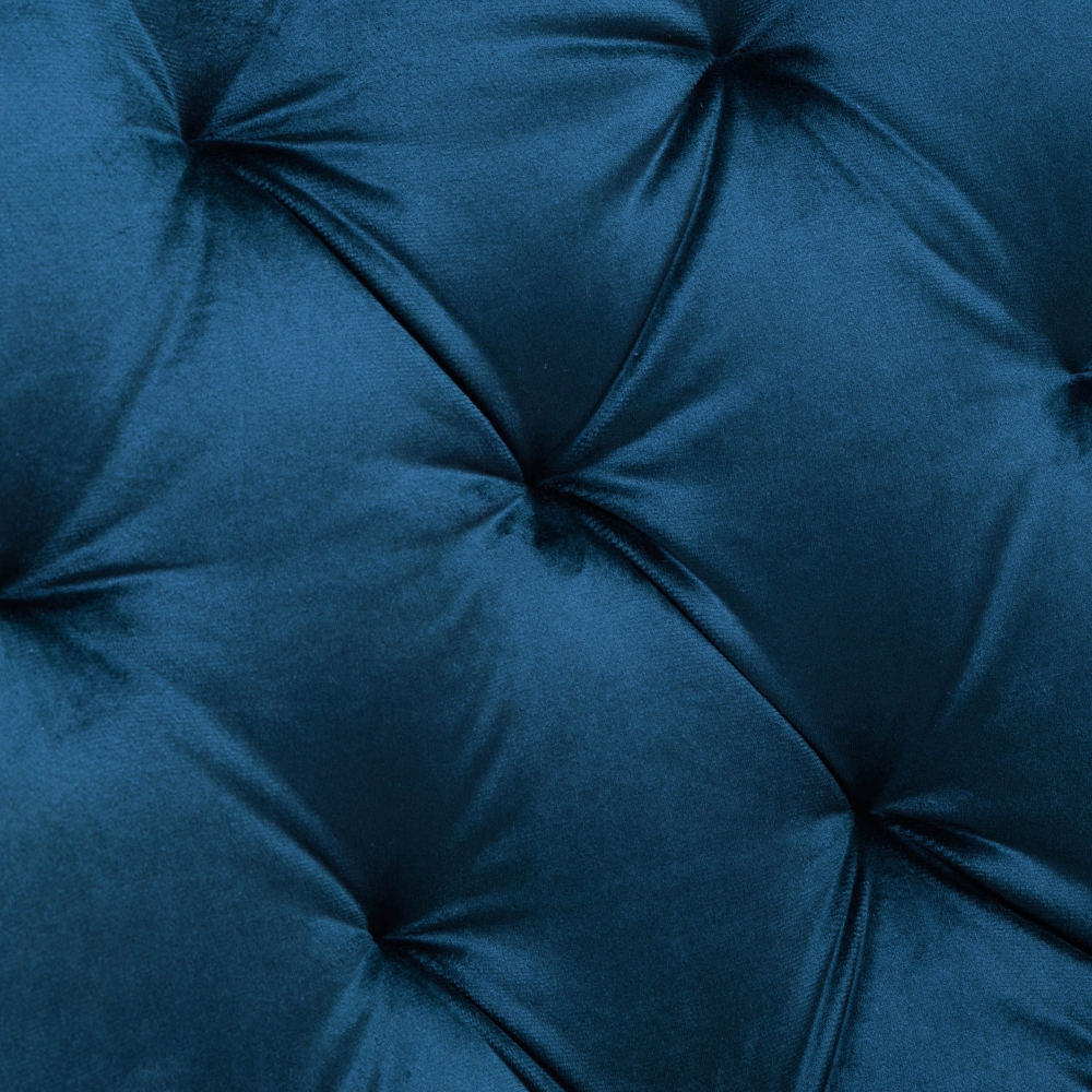 CHERRY II VELVET BLACK LEG STELA CHAIR