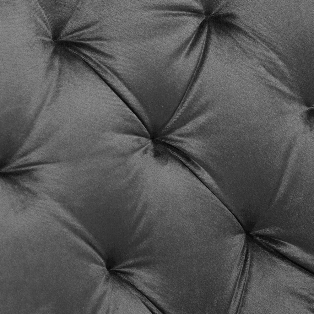 CHERRY II VELVET BLACK LEG STELA CHAIR