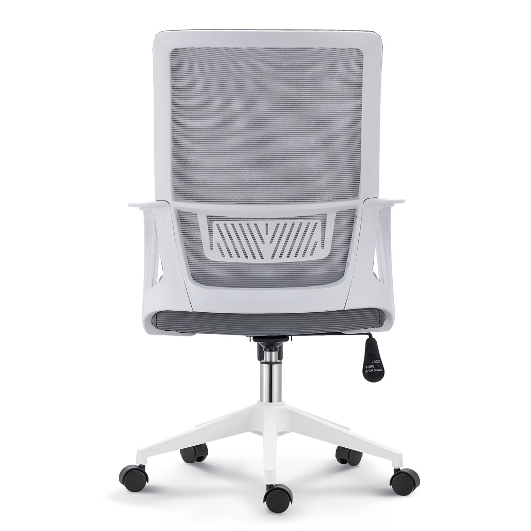 Office Chair with Padded Seat and Mesh Backrest