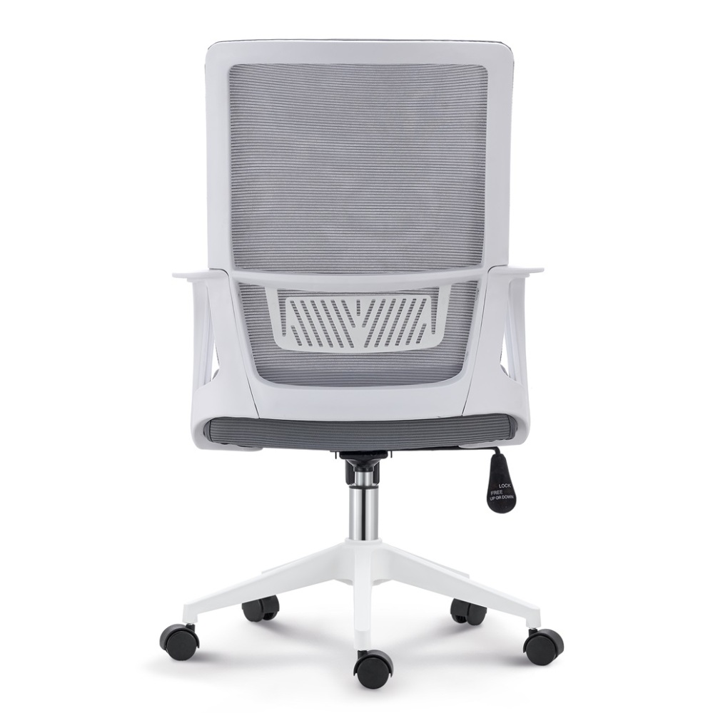 Office Chair with Padded Seat and Mesh Backrest