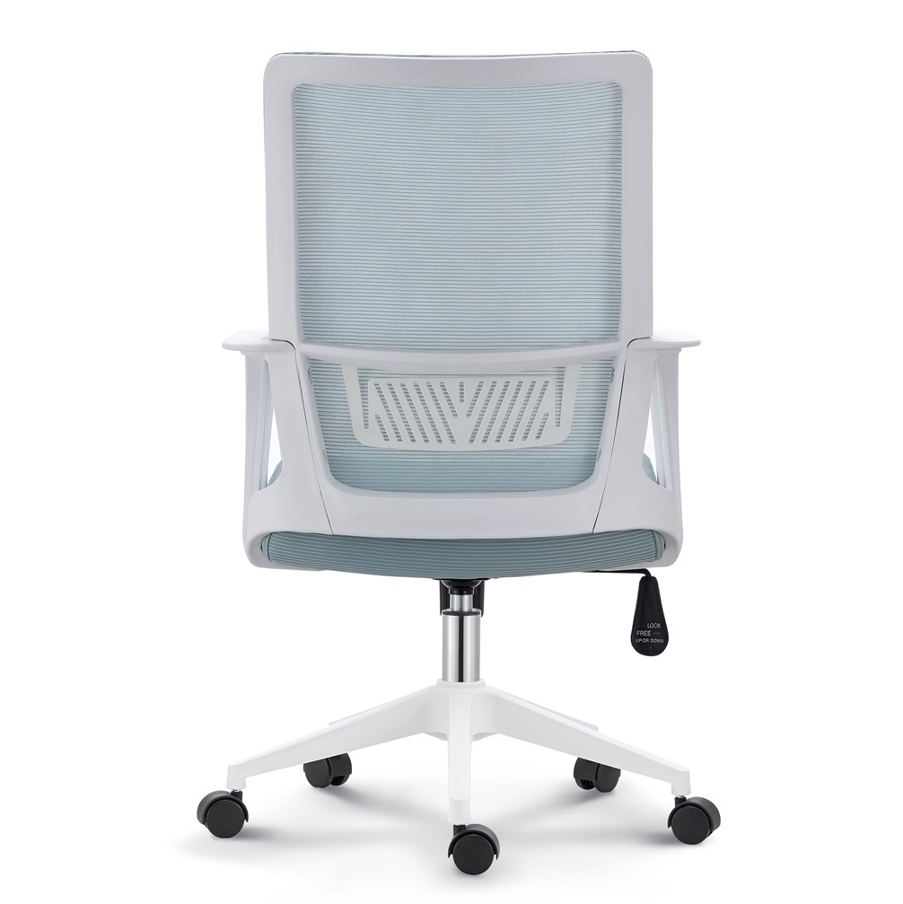 Office Chair with Padded Seat and Mesh Backrest