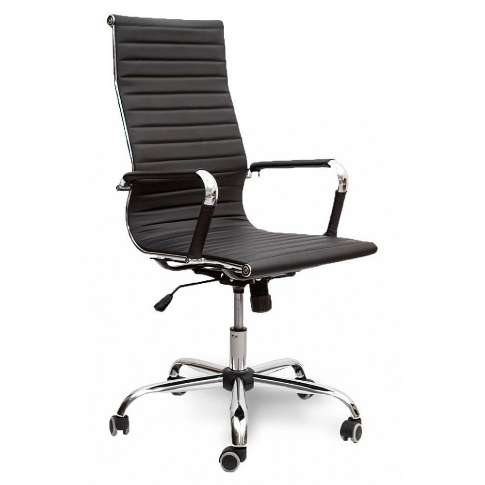 Classic Eames High Back Office Chair Lumbar Comfortable Swivel PU Leather Office Chair