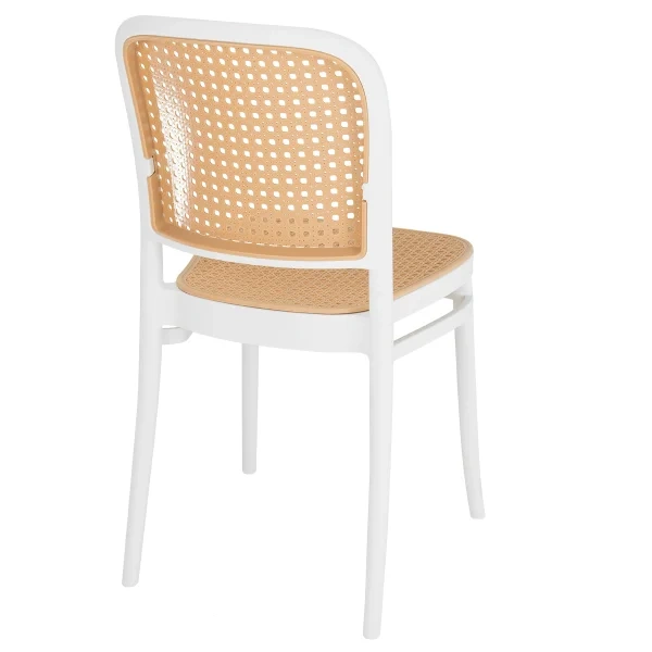 Contemporary Plastic Stable Armless Chair