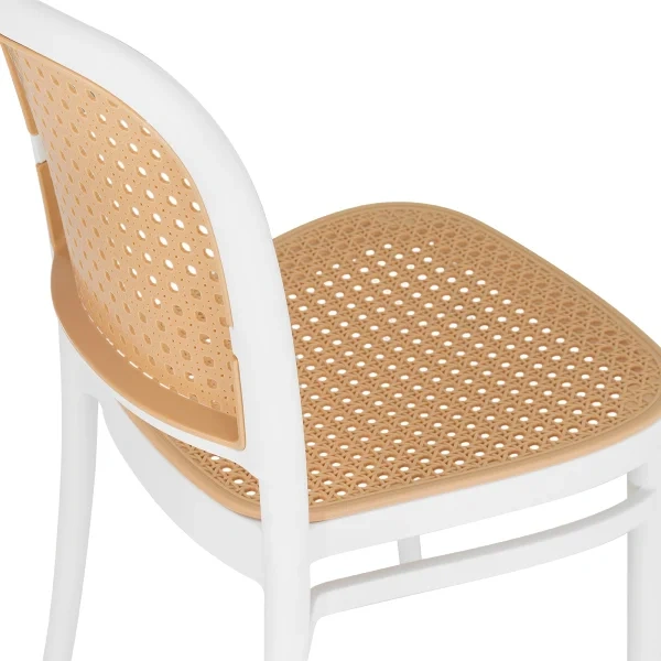 Contemporary Plastic Stable Armless Chair
