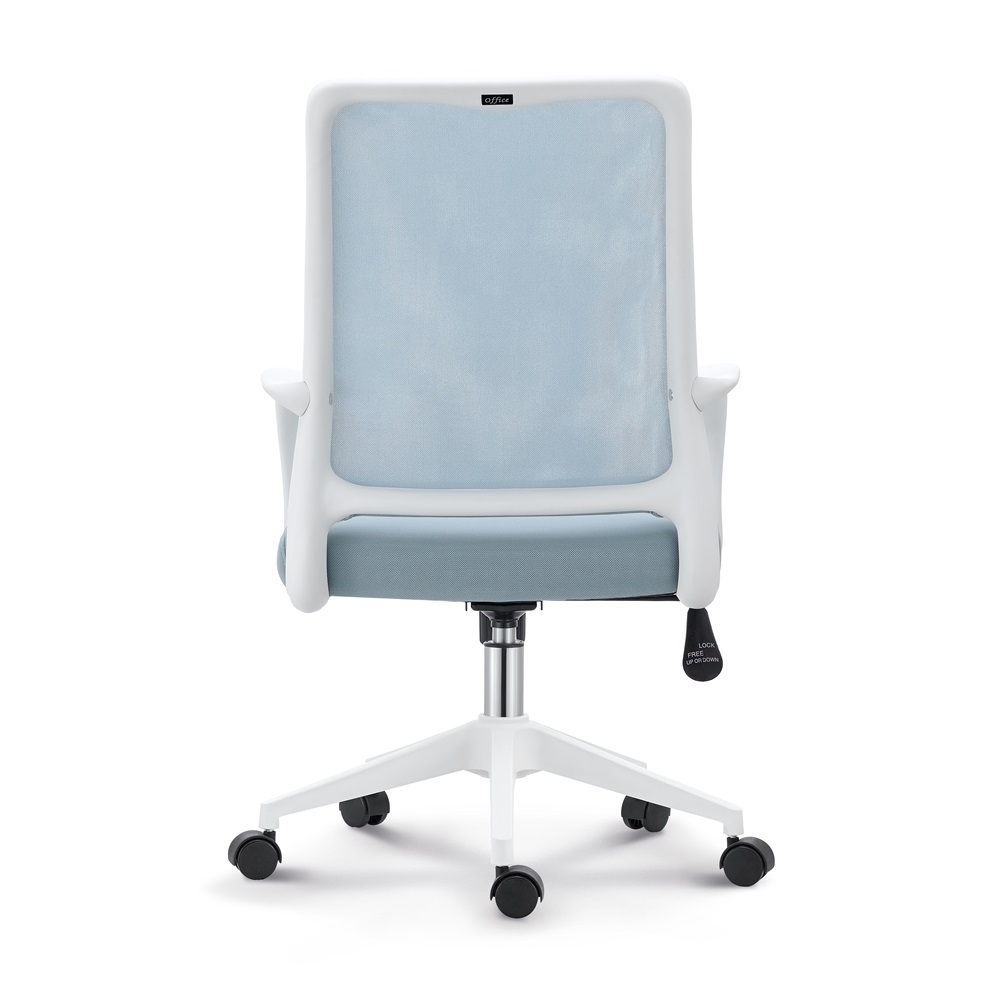 Black Ergonomic Office Chair With Armrests