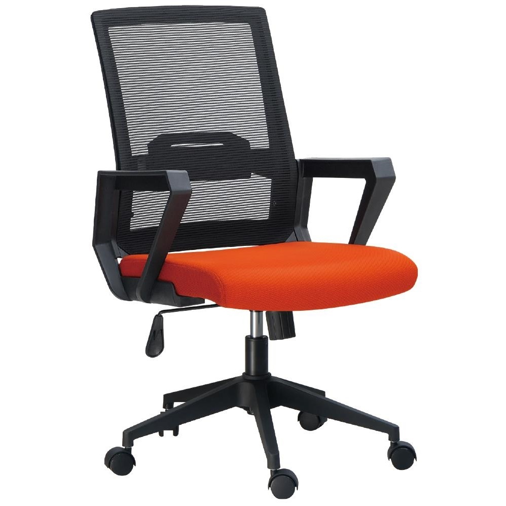 Office Chair Adjustable Height Mesh with Swivel Wheels
