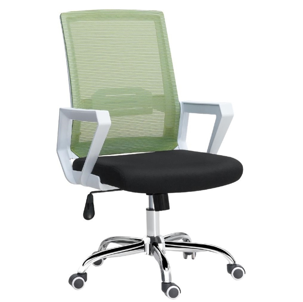 Office Chair Adjustable Height Mesh with Swivel Wheels