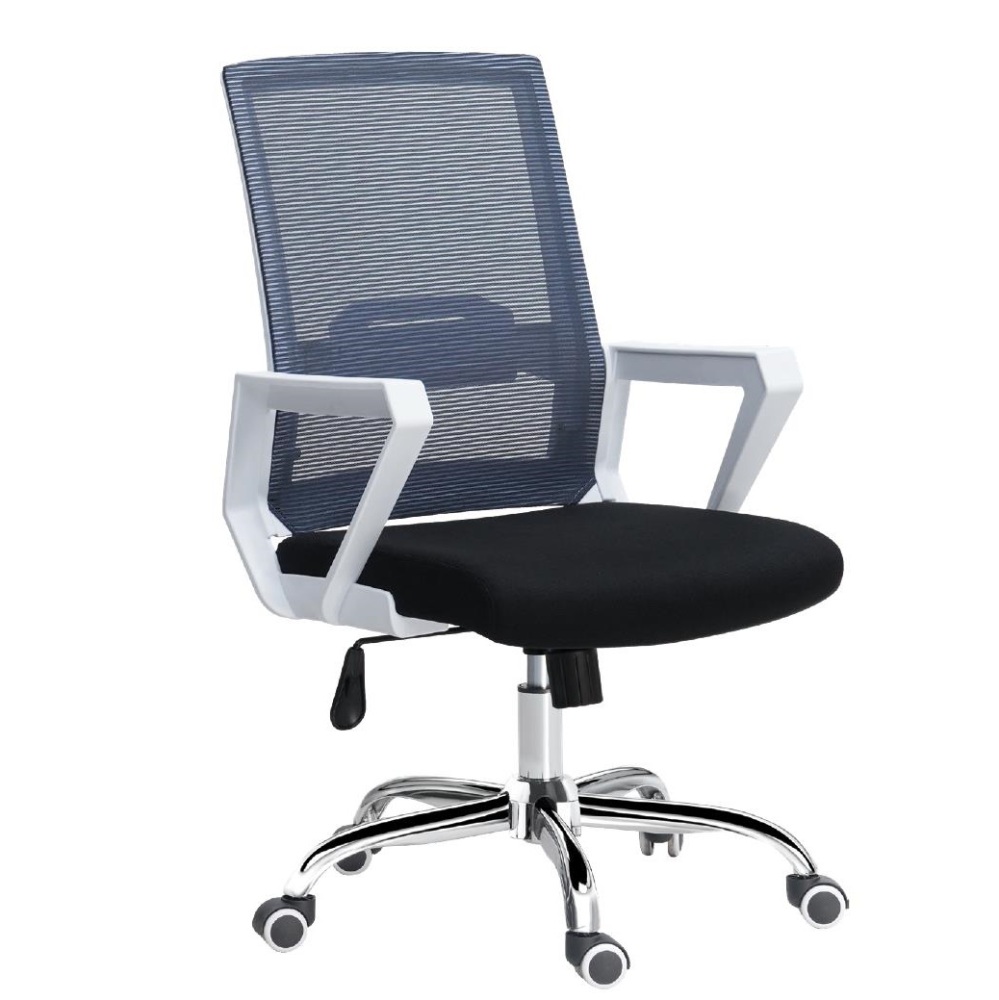 Office Chair Adjustable Height Mesh with Swivel Wheels
