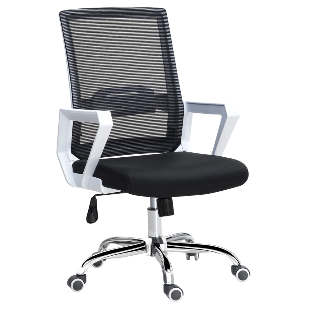 Office Chair Adjustable Height Mesh with Swivel Wheels