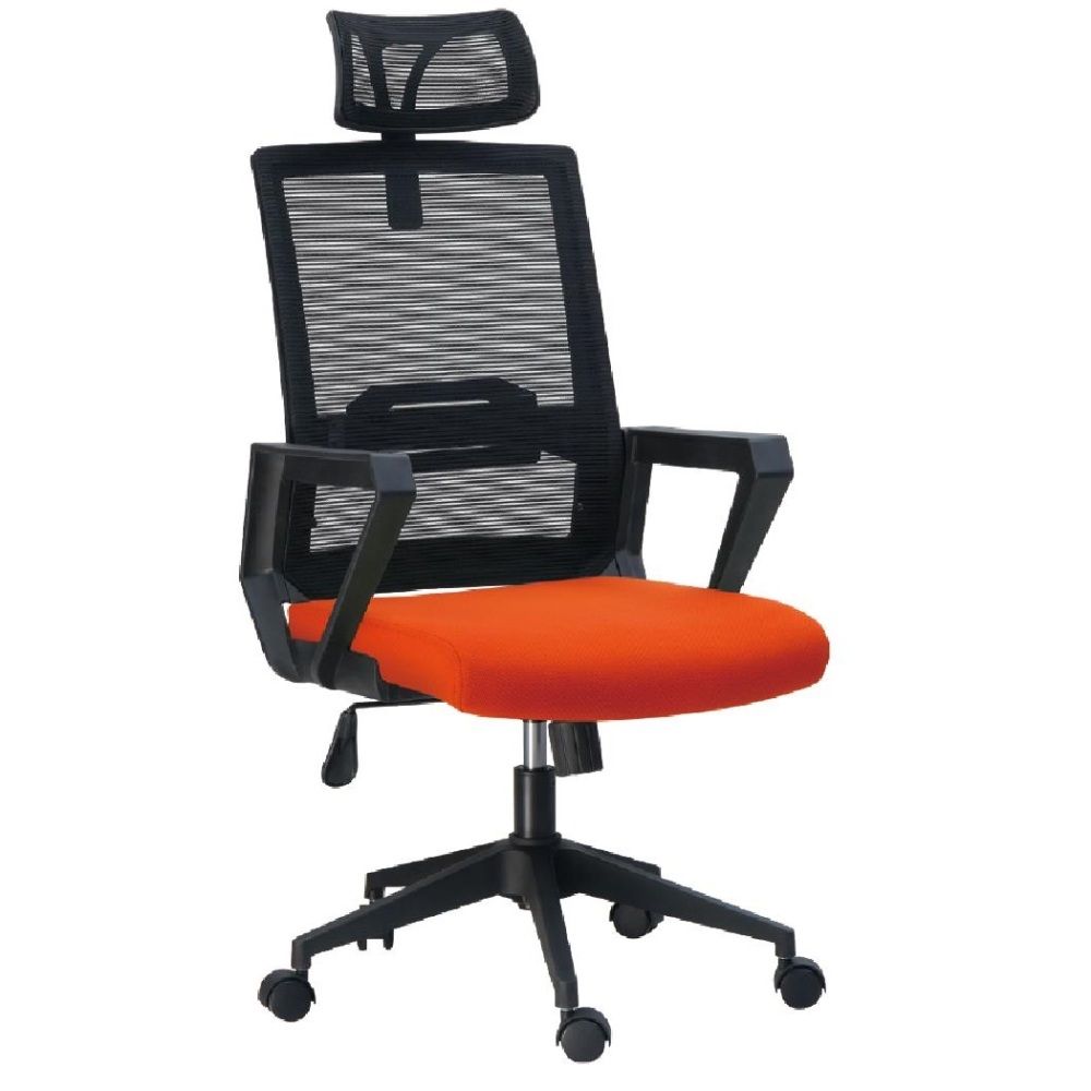 Adjustable Height High Mash Office Chair with Adjustable Headrest