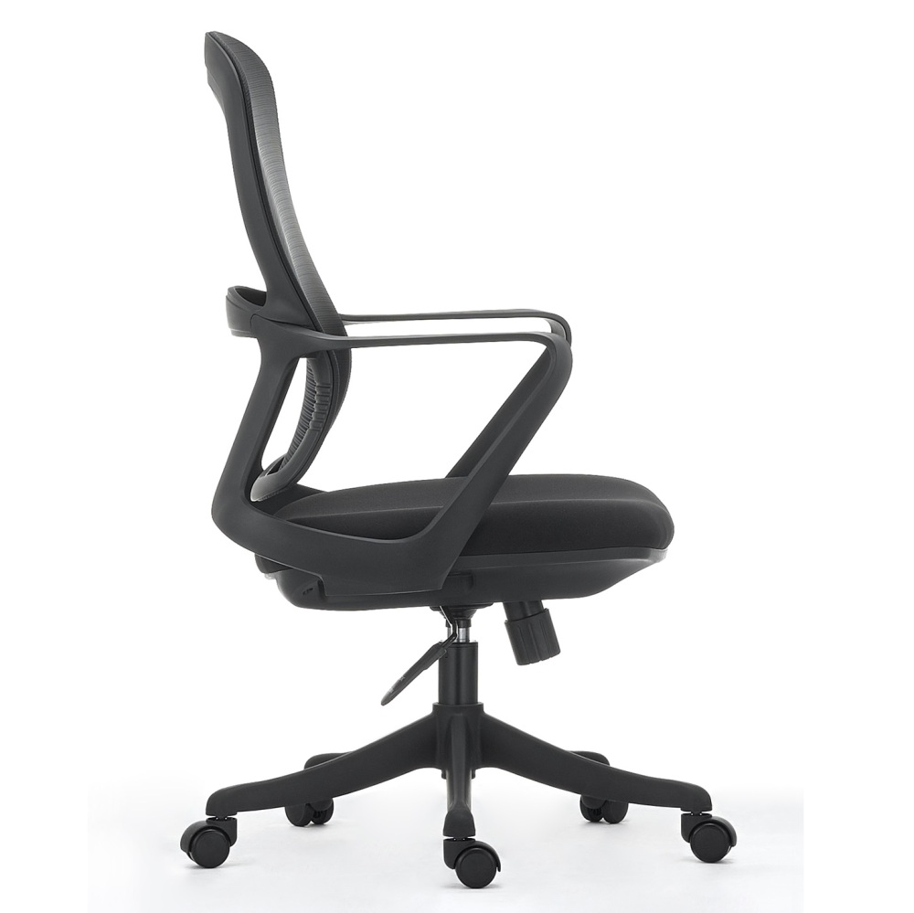 Ergonomic Office Chair in Modern Style with Arms and Wheels