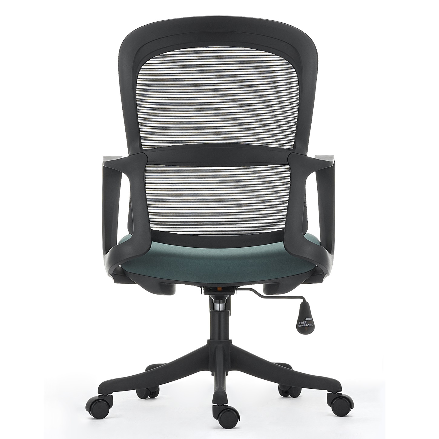 Ergonomic Office Chair in Modern Style with Arms and Wheels