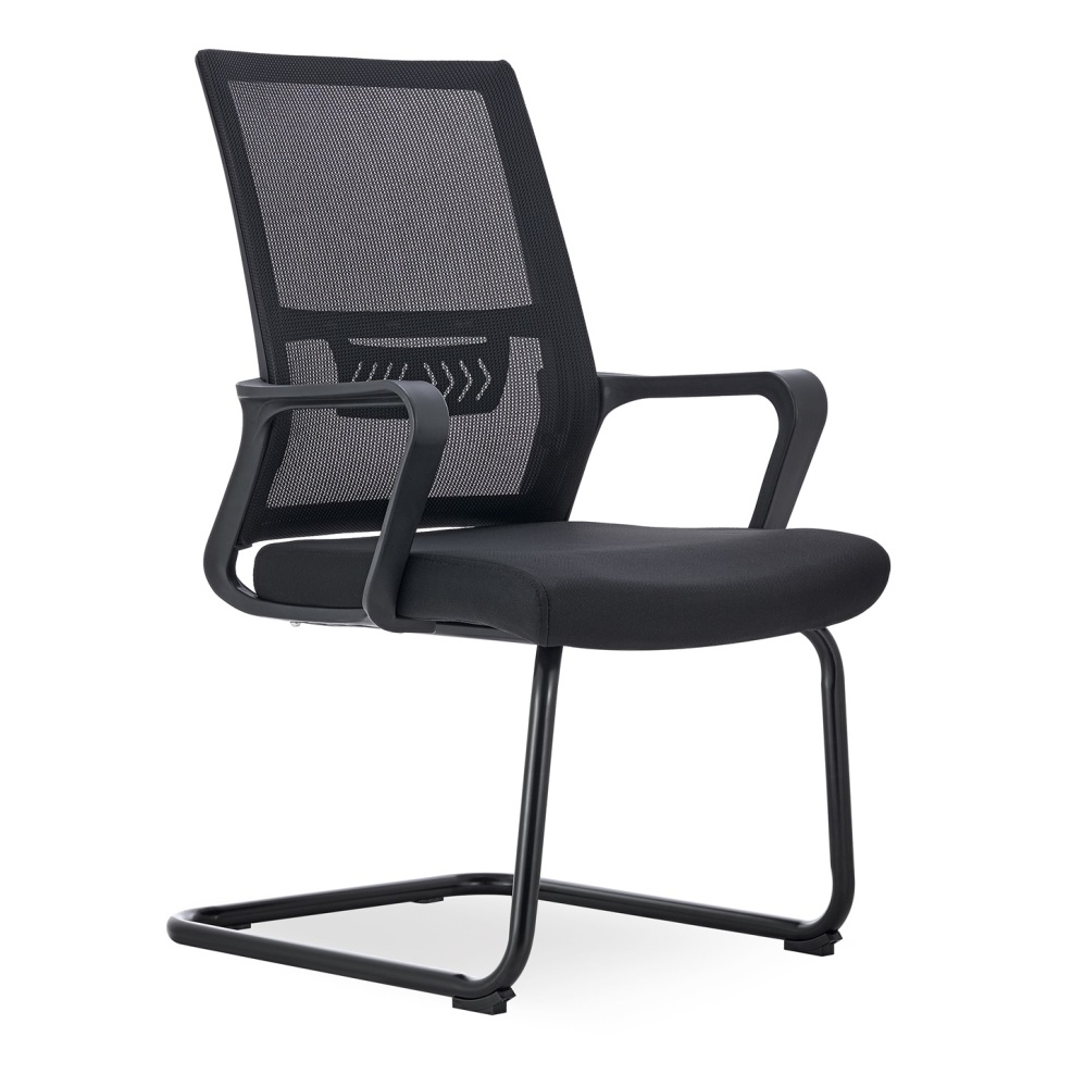 Mesh Back Office Visitor Chair Metal Base