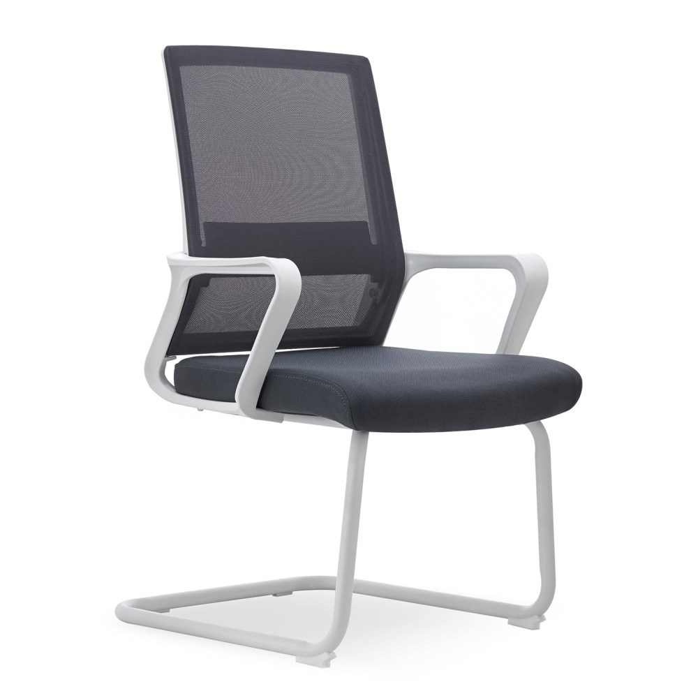 Comfortable Visitor Chair Conference Fixed Bow Base Leg