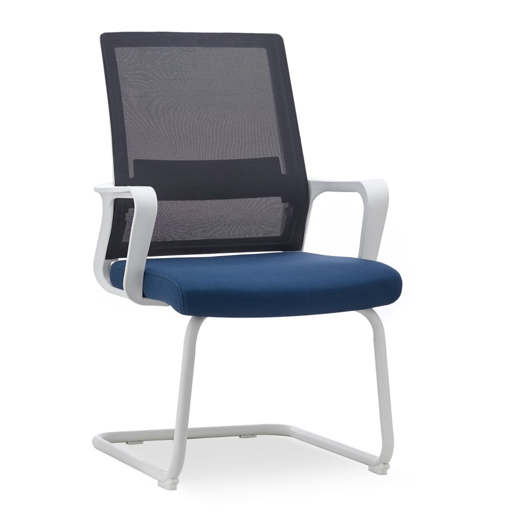 Comfortable Visitor Chair Conference Fixed Bow Base Leg