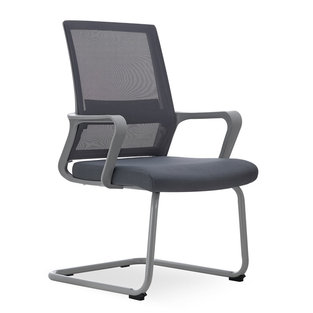 Comfortable Visitor Chair Conference Fixed Bow Base Leg