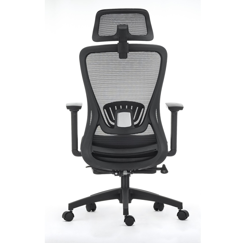 Ergonomic Office Chair with Footrest High Back Desk Chair Thick Seat Cushion and Adjustable Headrest Task Chair