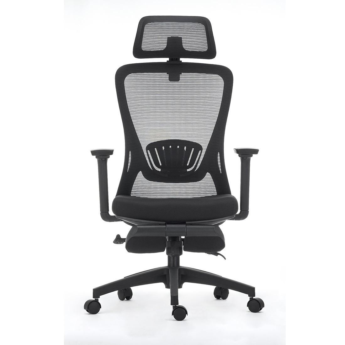 Ergonomic Office Chair with Footrest High Back Desk Chair Thick Seat Cushion and Adjustable Headrest Task Chair