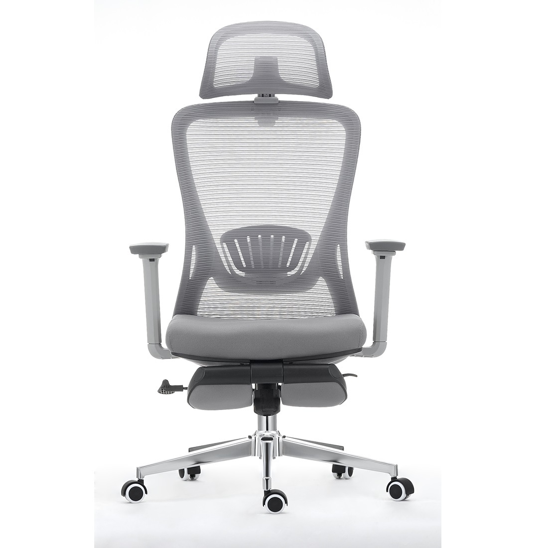 Ergonomic Office Chair with Footrest High Back Desk Chair Thick Seat Cushion and Adjustable Headrest Task Chair