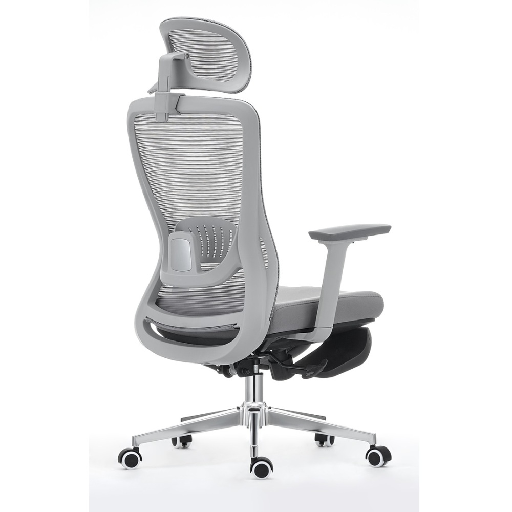 Ergonomic Office Chair with Footrest High Back Desk Chair Thick Seat Cushion and Adjustable Headrest Task Chair
