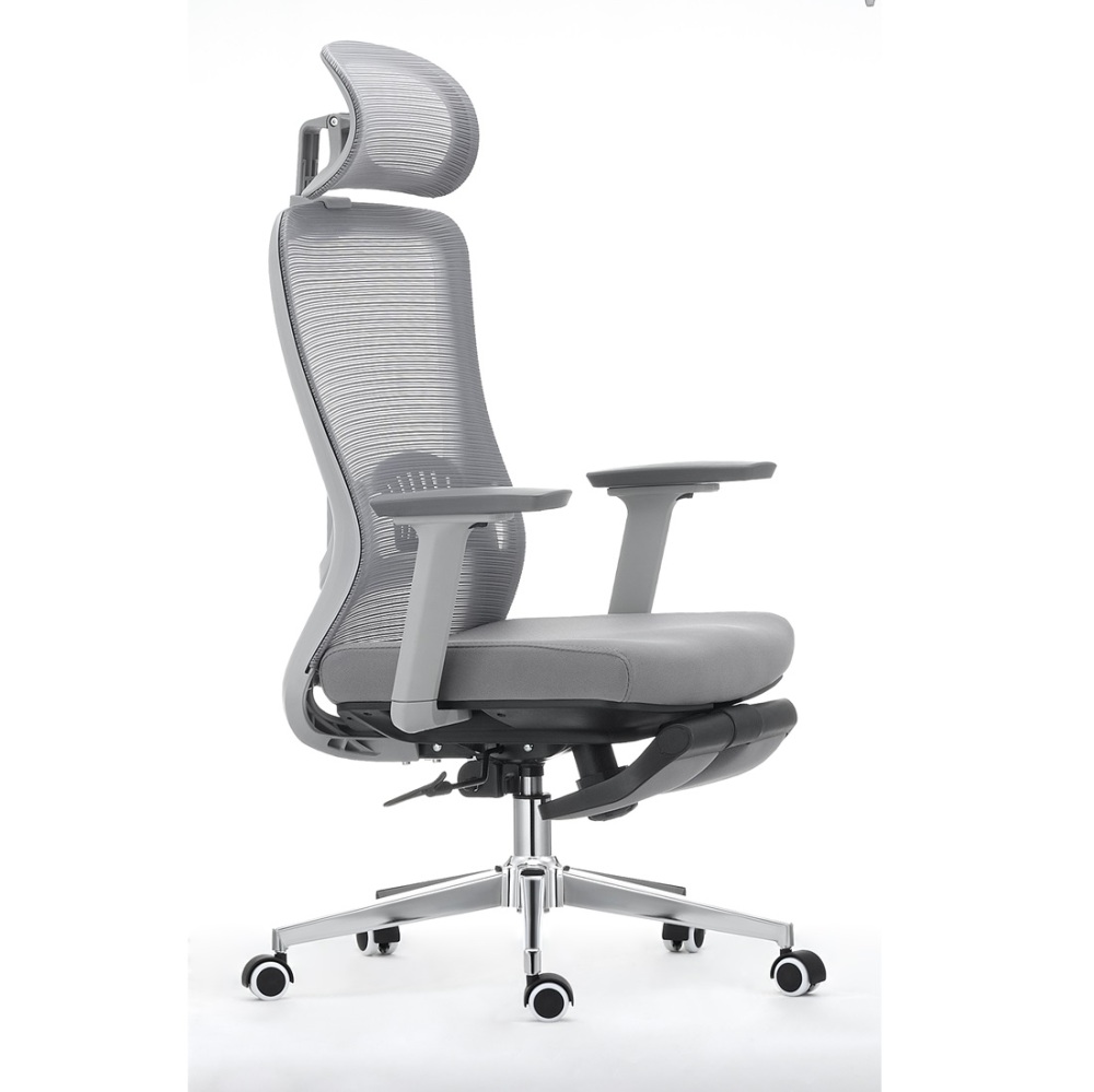 Ergonomic Office Chair with Footrest High Back Desk Chair Thick Seat Cushion and Adjustable Headrest Task Chair