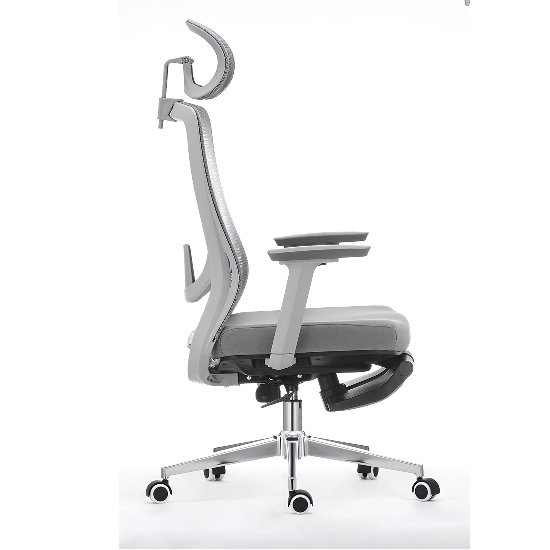 Ergonomic Office Chair with Footrest High Back Desk Chair Thick Seat Cushion and Adjustable Headrest Task Chair