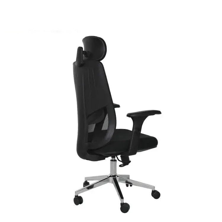 Modern Comfortable Black Mesh Ergonomic Office Chairs Wheels