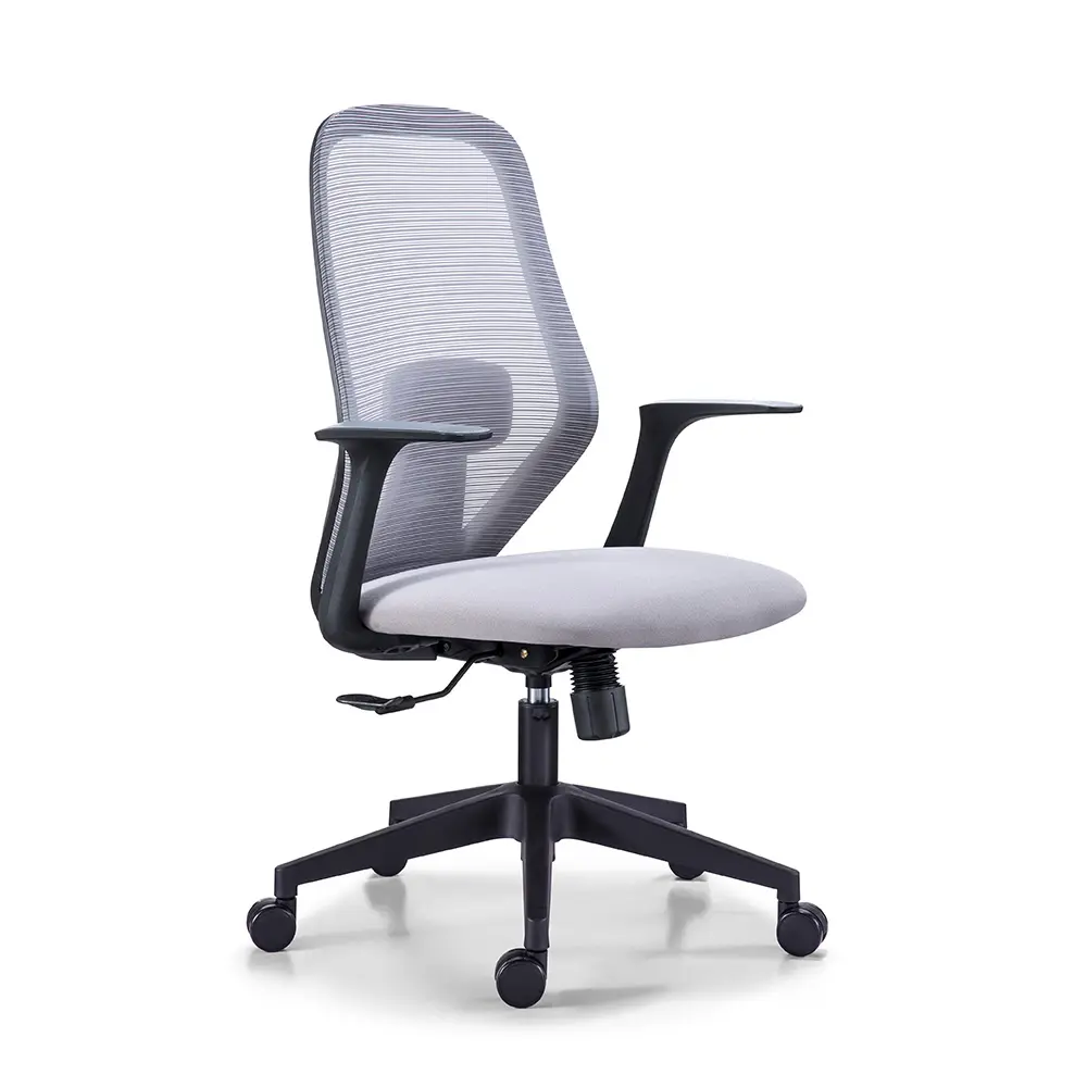 Height Adjustable Lumbar Support Ergonomic Mesh Office Chair