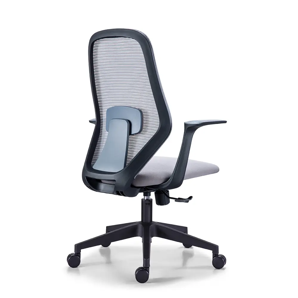 Height Adjustable Lumbar Support Ergonomic Mesh Office Chair