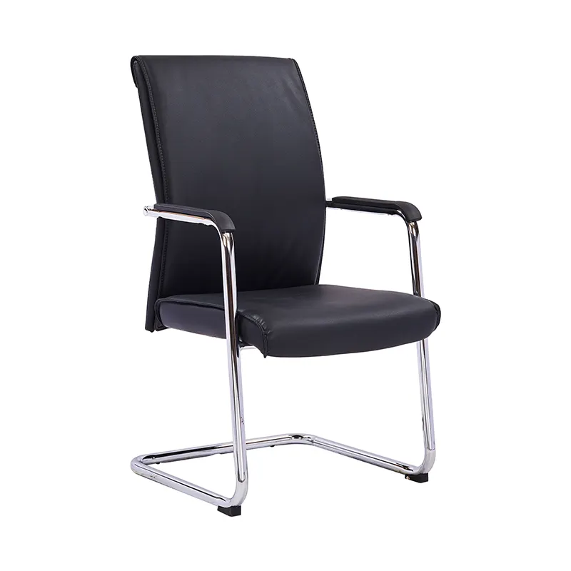 Faux Leather Visitor Chair Leather Office Chair