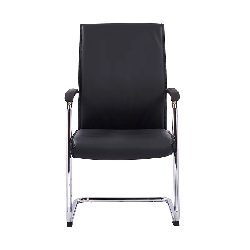 Faux Leather Visitor Chair Leather Office Chair