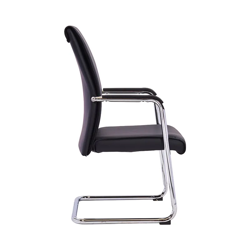 Faux Leather Visitor Chair Leather Office Chair