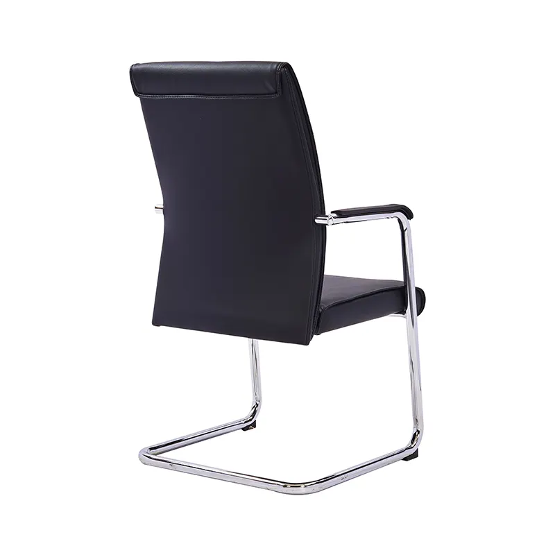 Faux Leather Visitor Chair Leather Office Chair