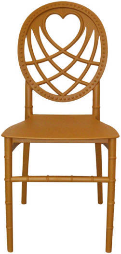Heart Back Dining Chair