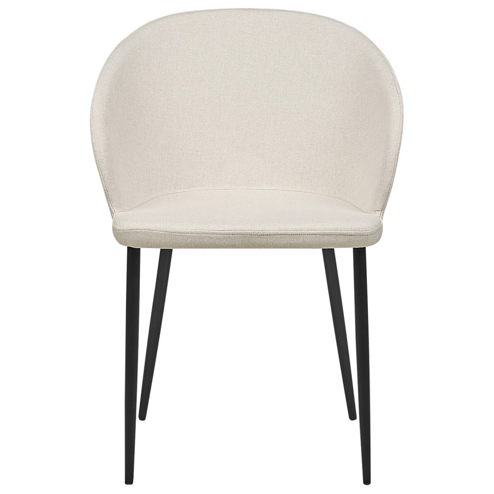 Vintage Upholstered Fabric Polyester Dining Chair