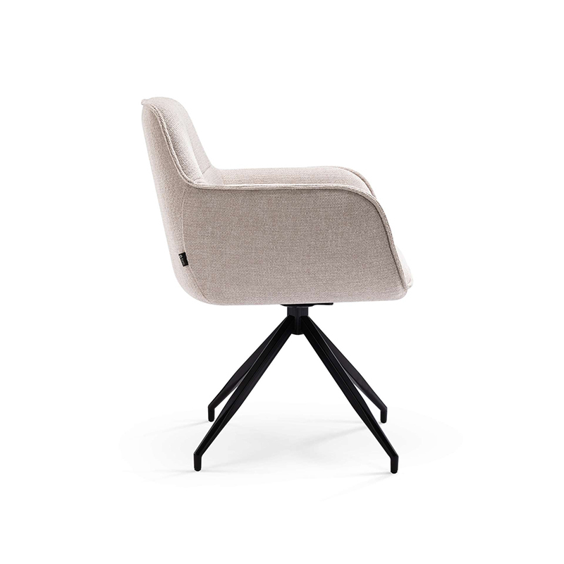 Swivel Dining Chairs With Black Legs
