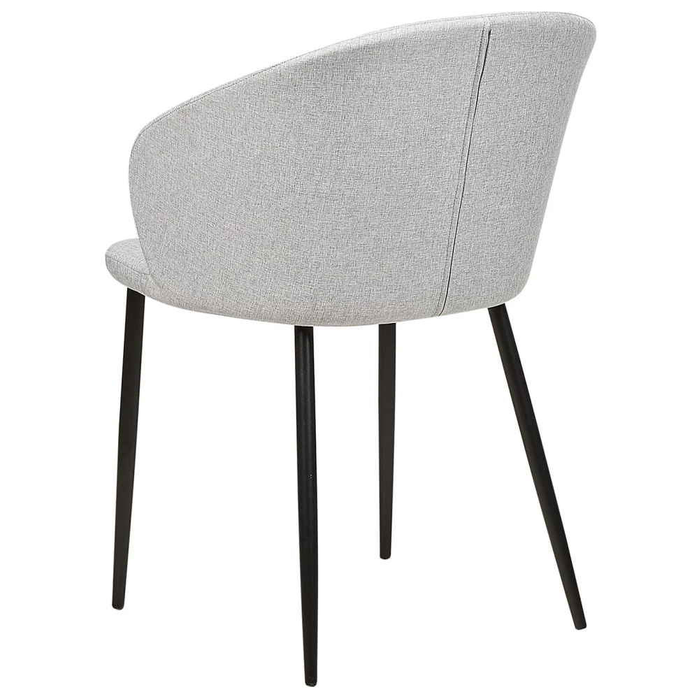 Vintage Upholstered Fabric Polyester Dining Chair