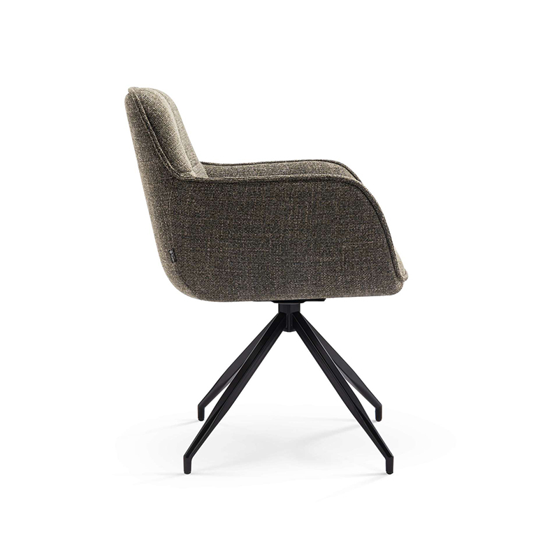 Swivel Dining Chairs With Black Legs