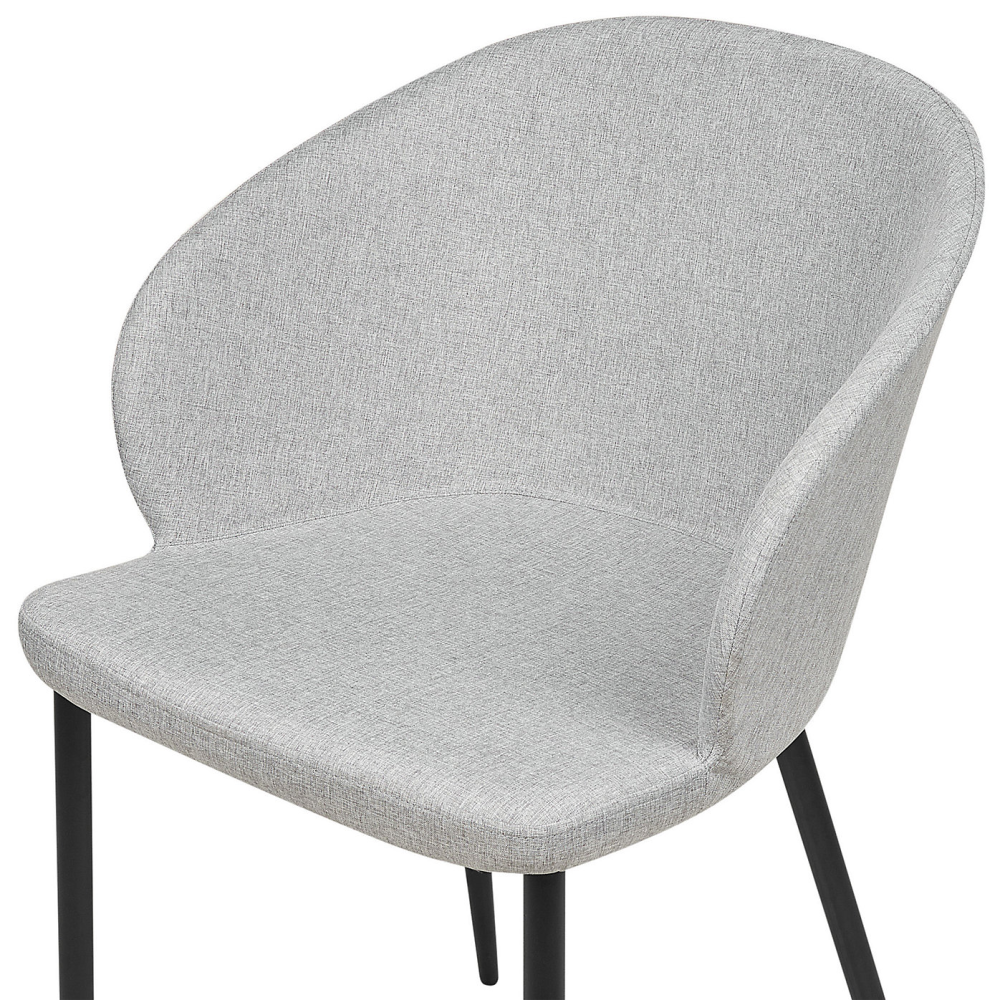 Vintage Upholstered Fabric Polyester Dining Chair