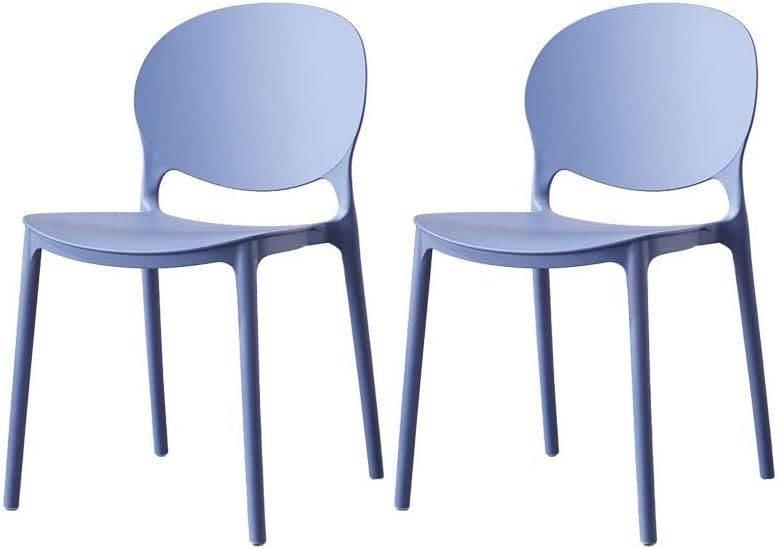 Armless Stackable Plastic Chair