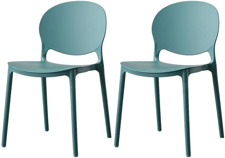 Armless Stackable Plastic Chair