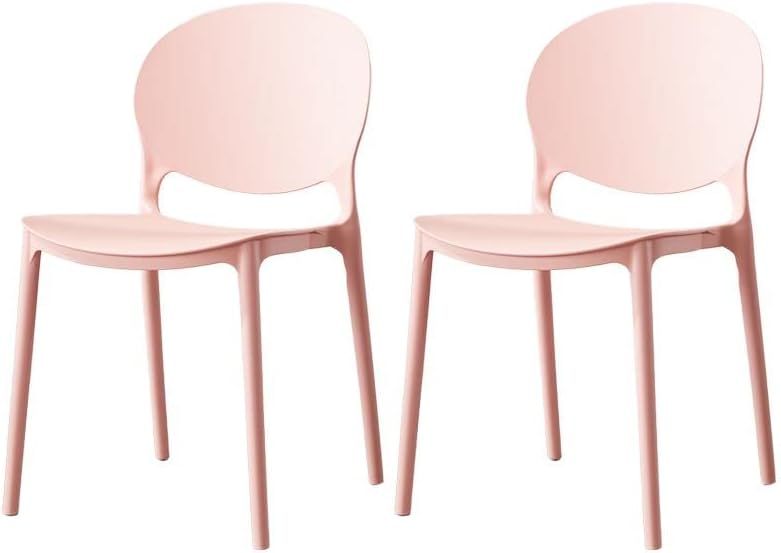 Armless Stackable Plastic Chair