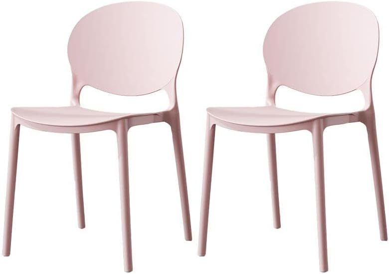 Armless Stackable Plastic Chair