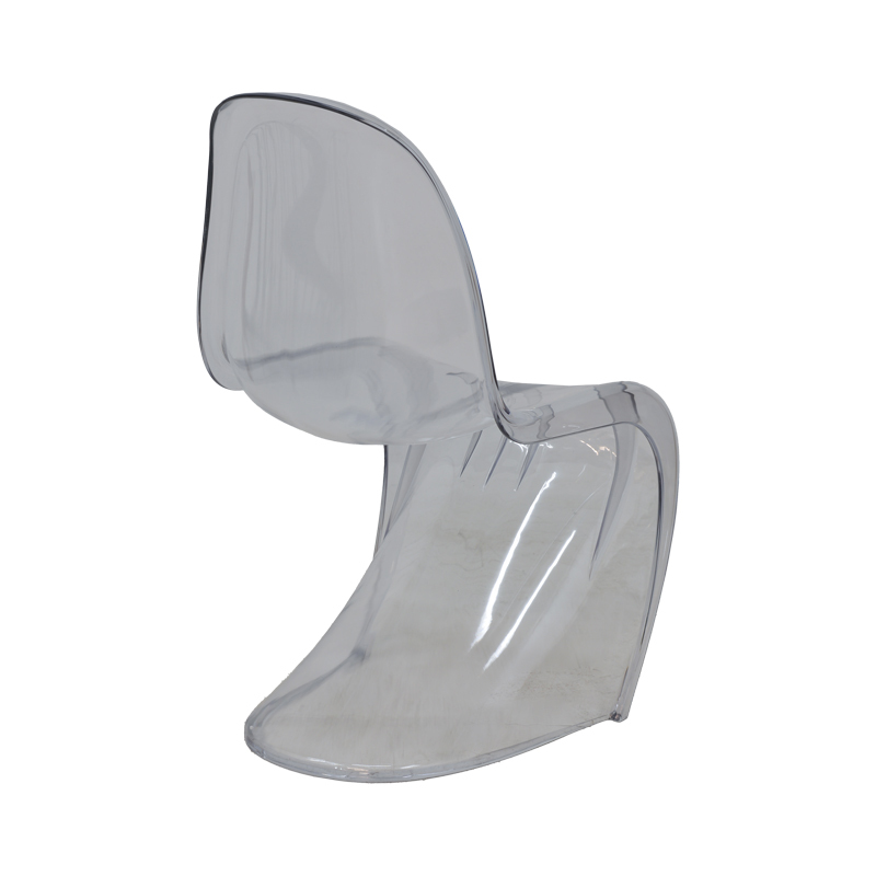 Crystal Clear S-shaped Chair