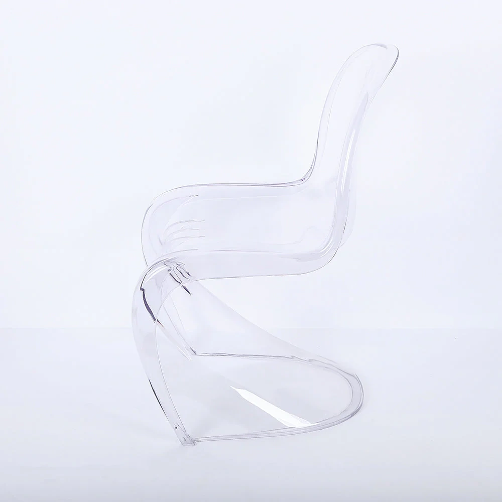 Crystal Clear S-shaped Chair