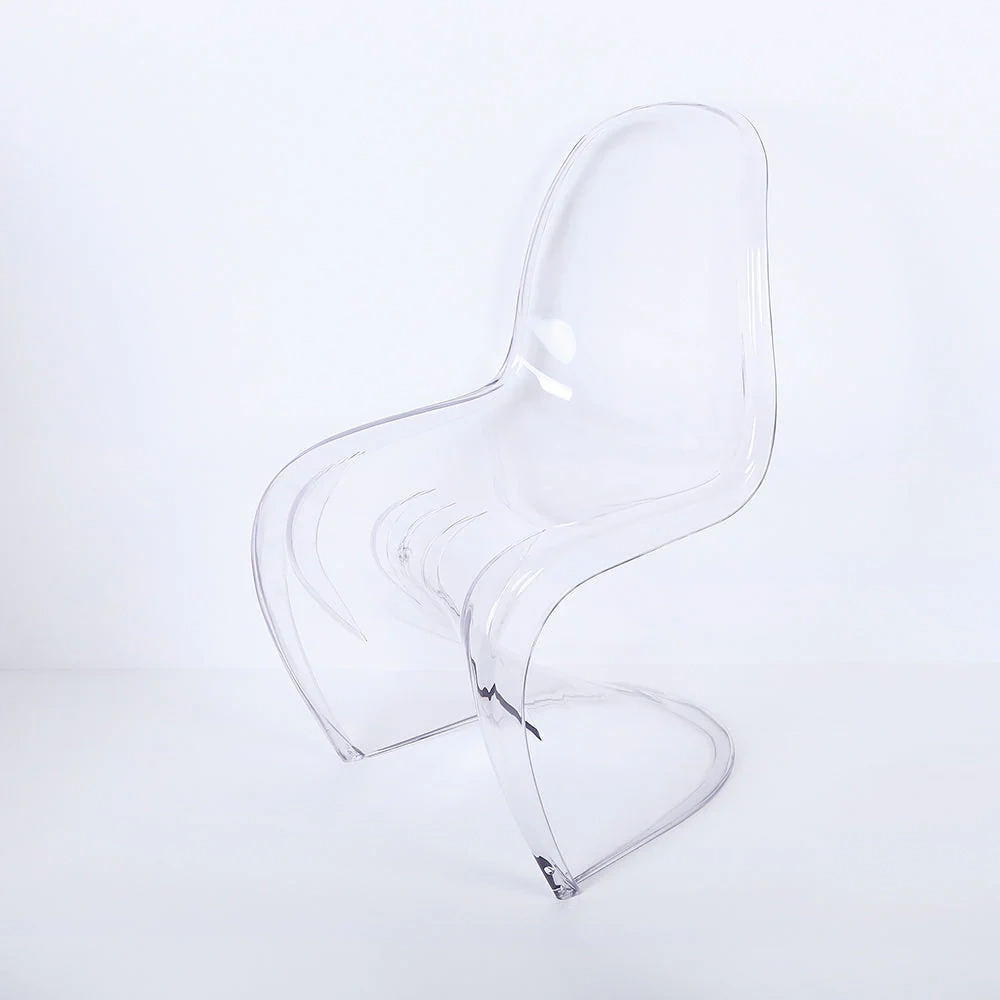 Crystal Clear S-shaped Chair