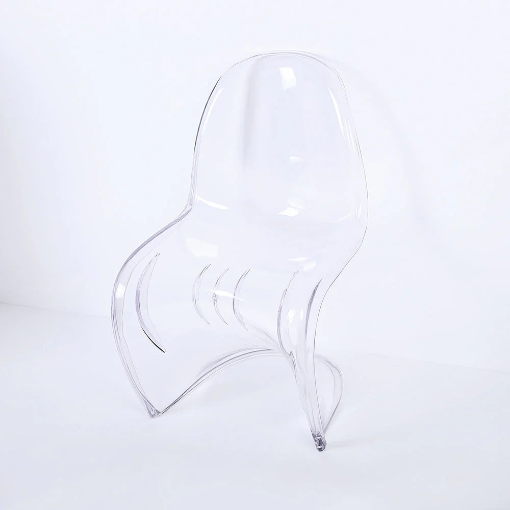 Crystal Clear S-shaped Chair